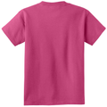 Sangria back - Port & Co Youth Core Cotton Tee