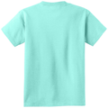 True Celadon back - Port & Co Youth Core Cotton Tee