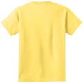 Yellow back - Port & Co Youth Core Cotton Tee