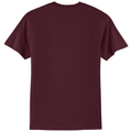 Athletic Maroon back - Port & Co Core Blend Tee