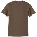 Brown back - Port & Co Core Blend Tee