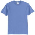 Carolina Blue front - Port & Co Core Blend Tee