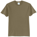 Coyote Brown front - Port & Co Core Blend Tee