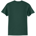 Dark Green back - Port & Co Core Blend Tee