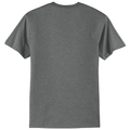 Graphite Heather back - Port & Co Core Blend Tee