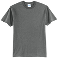 Graphite Heather front - Port & Co Core Blend Tee
