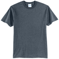 Heather Navy front - Port & Co Core Blend Tee