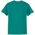 Jade Green back - Port & Co Core Blend Tee