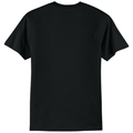 Jet Black back - Port & Co Core Blend Tee