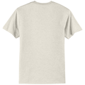 Oatmeal Heather back - Port & Co Core Blend Tee