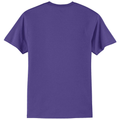 Purple back - Port & Co Core Blend Tee