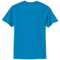 Sapphire back - Port & Co Core Blend Tee