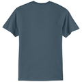 Steel Blue back - Port & Co Core Blend Tee