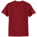 Vintage Red back - Port & Co Core Blend Tee