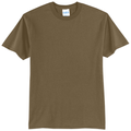 Woodland Brown front - Port & Co Core Blend Tee