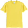 Yellow front - Port & Co Core Blend Tee
