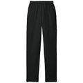 Jet Black back - Port & Co Core Fleece Sweatpant with Pockets
