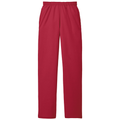 Red front - Port & Co Core Fleece Sweatpant with Pockets