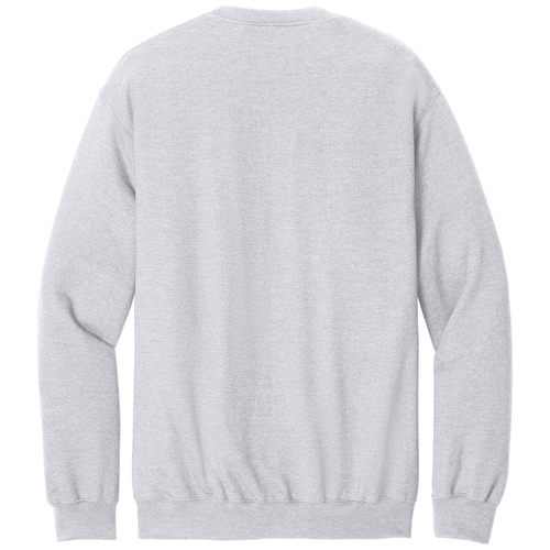 Ash Grey back - Gildan Softstyle Crewneck Sweatshirt