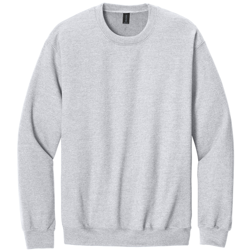 Ash Grey front - Gildan Softstyle Crewneck Sweatshirt