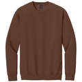 Cocoa front - Gildan Softstyle Crewneck Sweatshirt