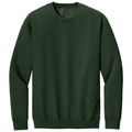 Forest Green front - Gildan Softstyle Crewneck Sweatshirt
