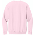 Light Pink back - Gildan Softstyle Crewneck Sweatshirt