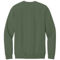 Military Green back - Gildan Softstyle Crewneck Sweatshirt