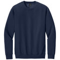 Navy front - Gildan Softstyle Crewneck Sweatshirt