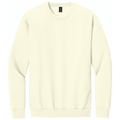 Off White front - Gildan Softstyle Crewneck Sweatshirt