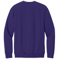 Purple back - Gildan Softstyle Crewneck Sweatshirt
