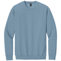 Stone Blue front - Gildan Softstyle Crewneck Sweatshirt
