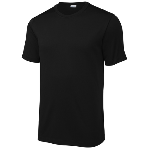 Black front - Sport-Tek Posi-UV Pro Tee