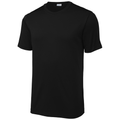 Black front - Sport-Tek Posi-UV Pro Tee