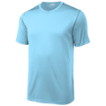 Light Blue front - Sport-Tek Posi-UV Pro Tee