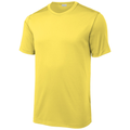 Yellow front - Sport-Tek Posi-UV Pro Tee