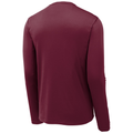 Cardinal back - Sport-Tek Posi-UV Pro Long Sleeve Tee