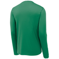 Kelly Green back - Sport-Tek Posi-UV Pro Long Sleeve Tee