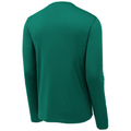Marine Green back - Sport-Tek Posi-UV Pro Long Sleeve Tee