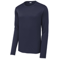 True Navy front - Sport-Tek Posi-UV Pro Long Sleeve Tee