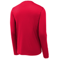 True Red back - Sport-Tek Posi-UV Pro Long Sleeve Tee