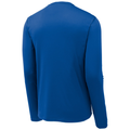 True Royal back - Sport-Tek Posi-UV Pro Long Sleeve Tee