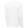 White back - Sport-Tek Posi-UV Pro Long Sleeve Tee