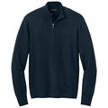 River Blue Navy front - Port Authority Easy Care 1/4-Zip Sweater