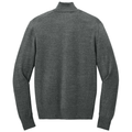 Charcoal Heather back - Port Authority Easy Care Full-Zip Sweater
