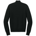 Deep Black back - Port Authority Easy Care Full-Zip Sweater