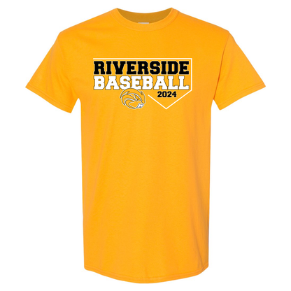 Riverside Baseball 100% Cotton T-Shirt