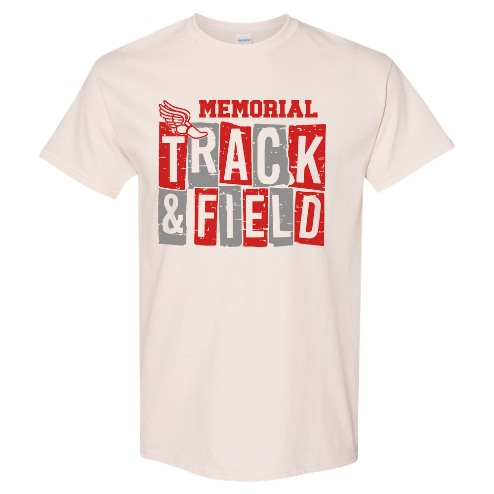 Mentor Memorial Track Adult 100% Cotton T-Shirt
