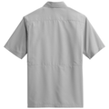 Gusty Grey back - Port Authority Short Sleeve UV Daybreak Shirt
