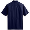 True Navy back - Port Authority Short Sleeve UV Daybreak Shirt